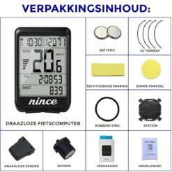 Nince Draadloze Fietscomputer Van Hoge Kwaliteit 2022 Model - Fiets Computer Draadloos Waterdicht -Fietsaccessoires Winkel 1200x1200 904