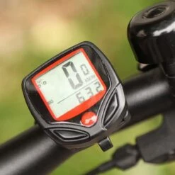 Merkloos Fiets Computer Met LCD Kilometerstand Snelheidsmeter