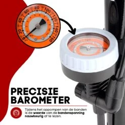 RYER Fietspomp Pro - Drukmeter - Inclusief Banden Reparatieset -Fietsaccessoires Winkel 1200x1200 977