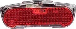AXA Slim Steady – Fiets Achterlicht - LED Fietsverlichting - 80 Mm - Rood -Fietsaccessoires Winkel 1200x473
