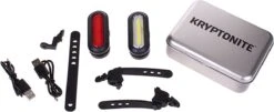 Kryptonite Avenue F-150 / R-75 Verlichtingset LED Accu - Zwart 18 Kryptonite Avenue F-150 / R-75 Verlichtingset LED Accu - Zwart -Fietsaccessoires Winkel 1200x490