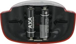 AXA Omega - Fiets Achterlicht - LED Fietsverlichting Op Batterij – Auto On/off Systeem - 50-80 Mm - Rood -Fietsaccessoires Winkel 1200x696