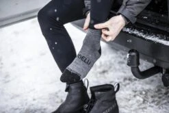 Rogelli Wintersok Merino Wool 2-pack - Grijs & Zwart - Maat 40-43 -Fietsaccessoires Winkel 1200x800 124