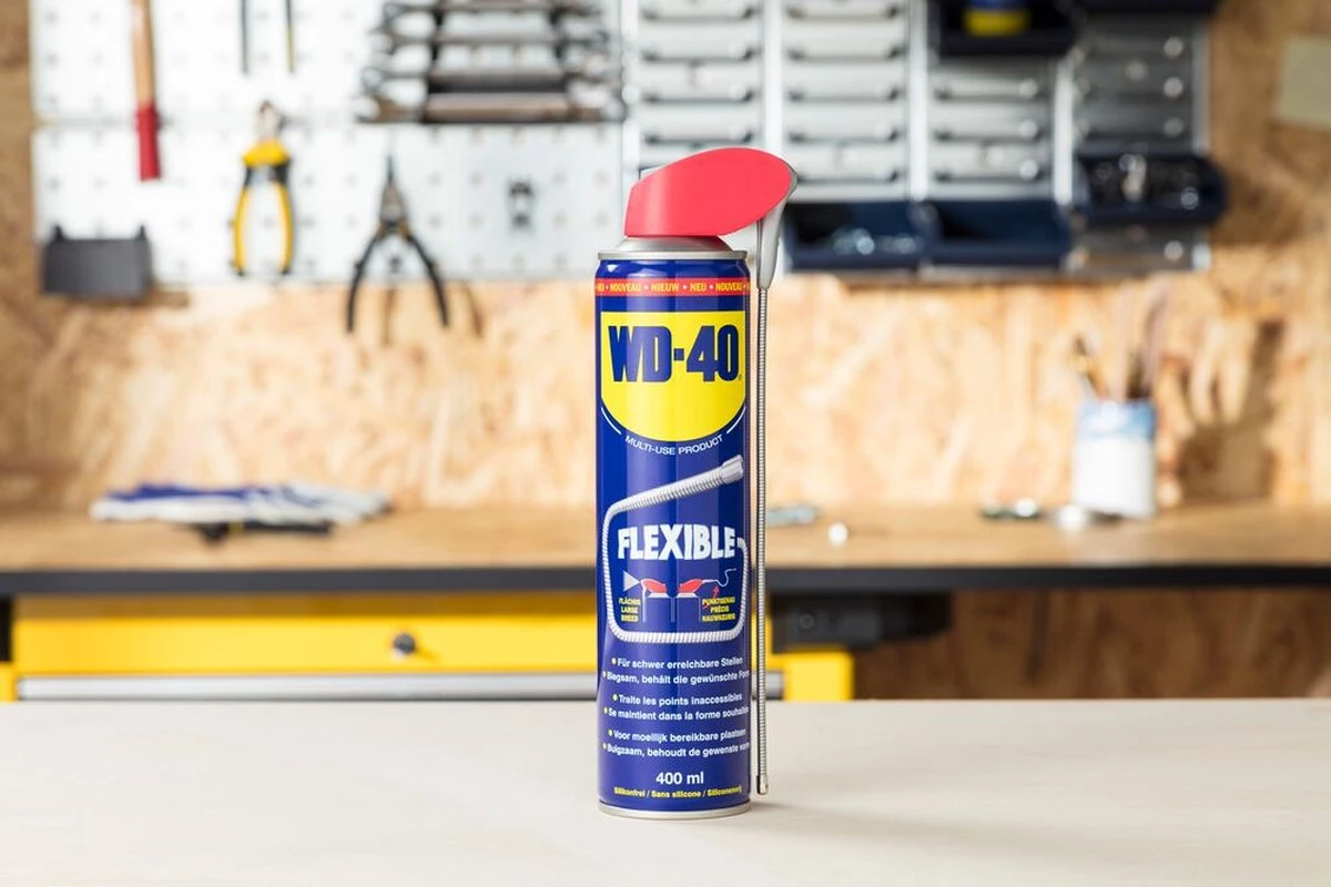 WD-40® Flexible® Multi-Use Product - 400ml - Multispray - Smeermiddel, Ontvetter En Anti-Corrosie 8 WD-40® Flexible® Multi-Use Product - 400ml - Multispray - Smeermiddel, Ontvetter En Anti-Corrosie - Afbeelding 6