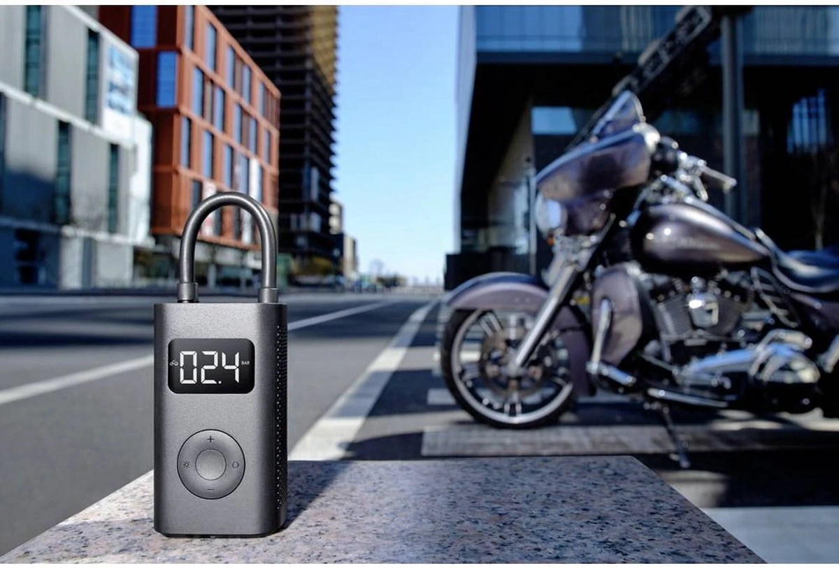 Xiaomi Mijia Draagbare Smart Digitale Bandenspanning Detectie Elektrische Inflator Pomp - Zwart 12 Xiaomi Mijia Draagbare Smart Digitale Bandenspanning Detectie Elektrische Inflator Pomp - Zwart - Afbeelding 10