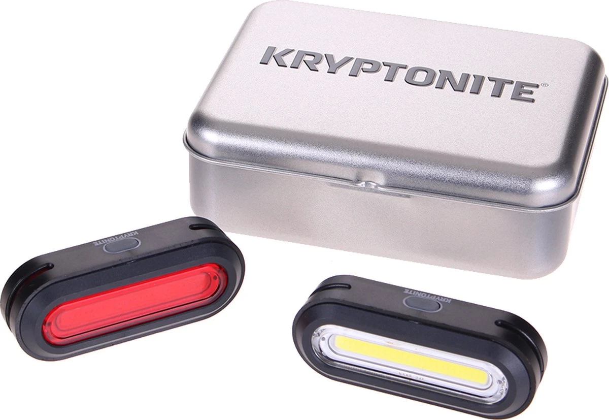 Kryptonite Avenue F-150 / R-75 Verlichtingset LED Accu - Zwart 10 Kryptonite Avenue F-150 / R-75 Verlichtingset LED Accu - Zwart - Afbeelding 8