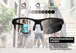 BBB Cycling Impress PH Fietsbril - Wielrenbril - Meekleurende Lens - Instelbaar Neusstuk - Mat Zwart - BSG-58PH -Fietsaccessoires Winkel 1200x847