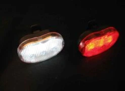 Dresco - Fietsverlichtingsset - Classic - LED - Zwart -Fietsaccessoires Winkel 1200x870