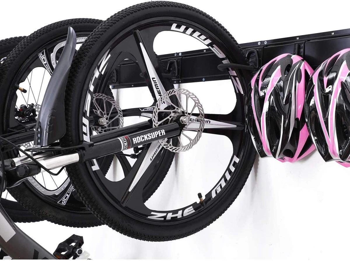 SODEAL Fiets Ophangsysteem - Fietshaak - Fiets Ophangbeugel - Muurbeugel Fiets - Fietsenrek - Fietsbeugel - Mountainbike 10 SODEAL Fiets Ophangsysteem - Fietshaak - Fiets Ophangbeugel - Muurbeugel Fiets - Fietsenrek - Fietsbeugel - Mountainbike - Afbeelding 8