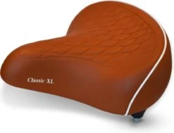 Fietszadel Karamel Bruin Classic XXL, Stijlvol En Comfortabel Zadel Voor Veel Fietsplezier By PS -Fietsaccessoires Winkel 1200x918 1