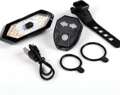LED Fiets Achterlicht- Veiligheidswaarschuwing- Draadloze Afstandsbediening- Richtingaanwijzer- Lamp Met Elektronische Hoorn -Fietsaccessoires Winkel 1200x958 4
