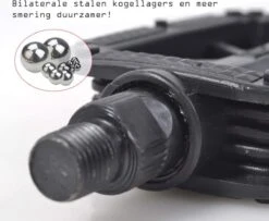 Fietspedalen - Anti Slip - Trappers Voor Fiets Met Reflector - 1.4 Mm Schroefdraad Zwart -Fietsaccessoires Winkel 1200x985 1