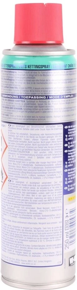WD-40 Specialist® Fiets Kettingspray - 250ml - Smeerolie - Smeermiddel - Maximale Smering En Vermindert Slijtage -Fietsaccessoires Winkel 320x1200