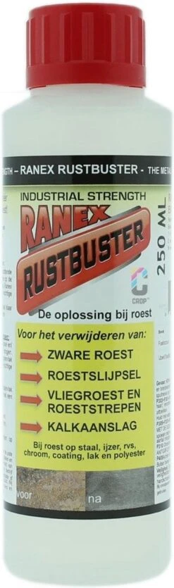 RANEX Rustbuster - Roestverwijderaar 250ml -Fietsaccessoires Winkel 355x1200