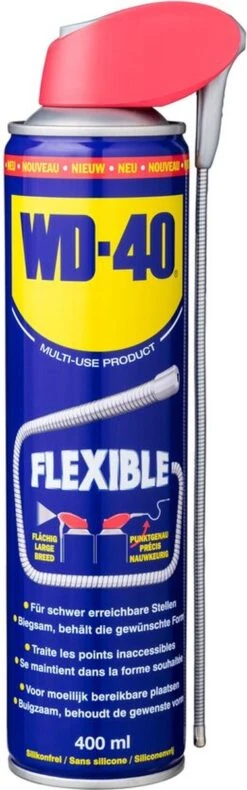 WD-40® Flexible® Multi-Use Product - 400ml - Multispray - Smeermiddel, Ontvetter En Anti-Corrosie 13 WD-40® Flexible® Multi-Use Product - 400ml - Multispray - Smeermiddel, Ontvetter En Anti-Corrosie -Fietsaccessoires Winkel 375x1200