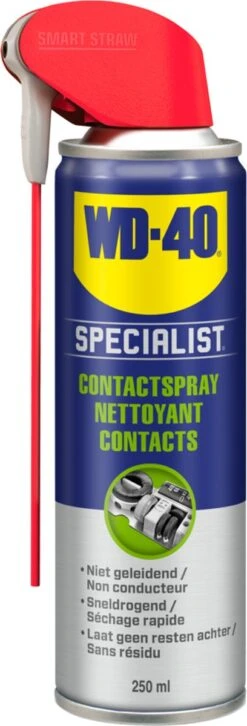 WD-40 Specialist® Contactspray - 250ml - Contact Cleaner - Contactreiniger - Voor Elektrische / Elektronische Onderdelen -Fietsaccessoires Winkel 408x1200 3