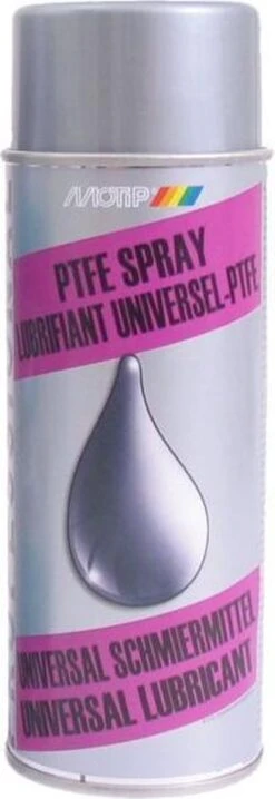 Motip PTFE Teflonspray - 400 Ml. 17 Motip PTFE Teflonspray - 400 Ml. -Fietsaccessoires Winkel 413x1200