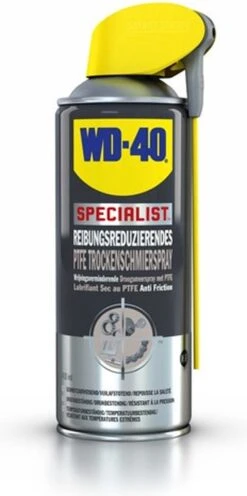WD-40 Specialist® Droogsmeerspray Met PTFE - 400ml - Teflon Spray - Smeermiddel - Beschermt Effectief Tegen Dagelijkse Slijtage -Fietsaccessoires Winkel 597x1200