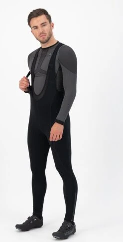Rogelli Core - Lange Fietsbroek - Heren - Maat L - Zwart -Fietsaccessoires Winkel 614x1200