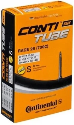 Continental Binnenband Race 28 Binnenband - 27 X 3/4-1.00 (20-622/25-630) Fv 80 Mm -Fietsaccessoires Winkel 713x1200