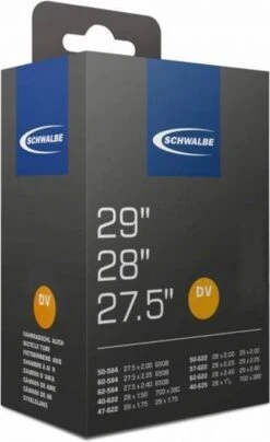 Schwalbe Binnenband 27.5/29 X 1.50/2.40 (40/62-584/635) Dv 40 Mm -Fietsaccessoires Winkel 734x1200