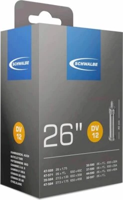 Schwalbe Binnenband - DV12 - 26 Inch X 1 1/4 - 27.5 Inch X 1.75 - Hollands Ventiel - 40mm