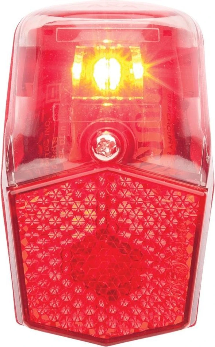 AXA Run Compact - Fiets Achterlicht - LED Fietsverlichting Op Batterij - Spatbord Montage – Rood 3 AXA Run Compact - Fiets Achterlicht - LED Fietsverlichting Op Batterij - Spatbord Montage – Rood
