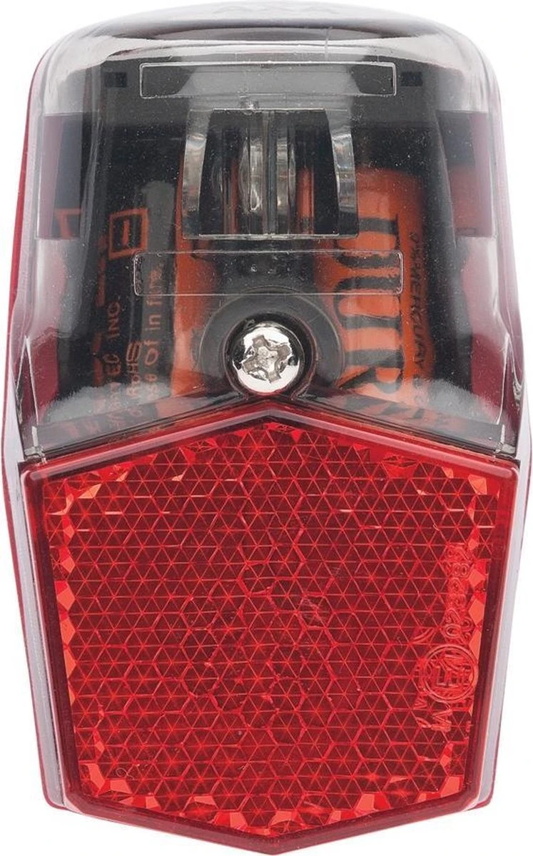 AXA Run Compact - Fiets Achterlicht - LED Fietsverlichting Op Batterij - Spatbord Montage – Rood 7 AXA Run Compact - Fiets Achterlicht - LED Fietsverlichting Op Batterij - Spatbord Montage – Rood - Afbeelding 5