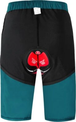 Merkloos Mountainbike Broek - MTB Broek - Short - Blauw - Fietsbroek & Onderbroek Met Zeem - Maat XL -Fietsaccessoires Winkel 747x1200