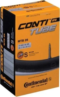 Continental Binnenband Mtb 26 X1.75-2.50 (47/62-559) Fv 42 Mm Zwart -Fietsaccessoires Winkel 751x1200