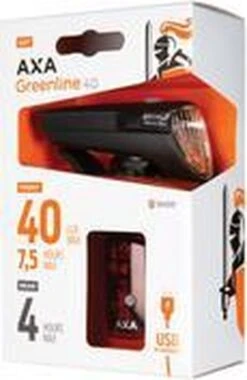 AXA Greenline 40 Lux - LED Fietslampjes Voor En Achter - Fietsverlichting USB Oplaadbaar -Fietsaccessoires Winkel 779x1200 2