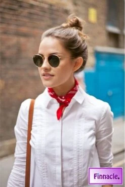 Finnacle - Hip Hop Bandana 100% Katoen Bandana Rood Vierkante Sjaal 50cm * 50cm Hoofdband Boerenzakdoek Voor Vrouwen/Mannen/Jongens/Meisjes -Fietsaccessoires Winkel 804x1200 1