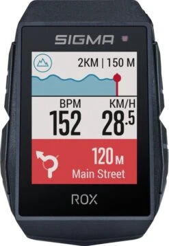 Sigma Sport ROX 11.1 EVO GPS Fietscomputer - HR Set - Zwart -Fietsaccessoires Winkel 828x1200 4
