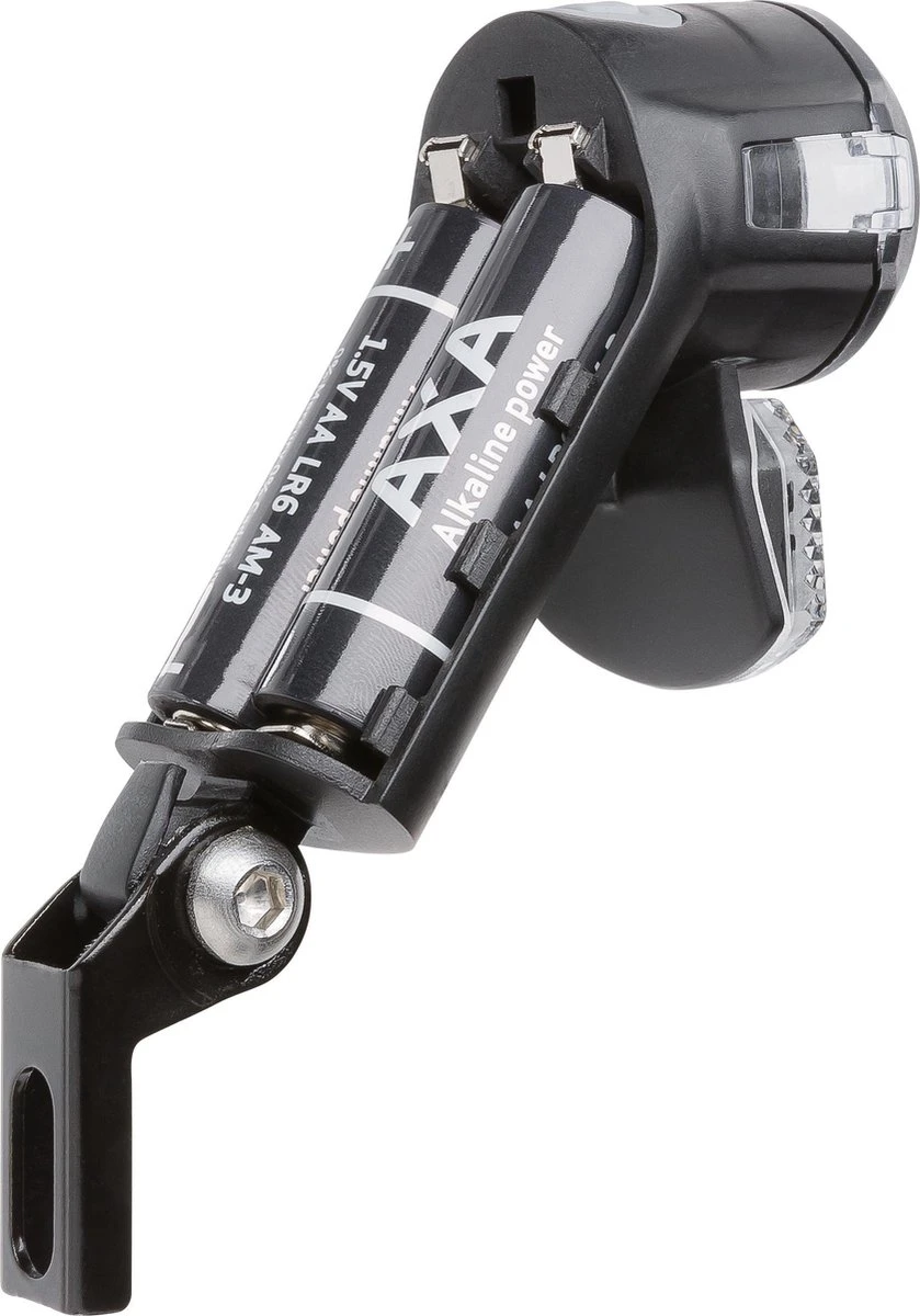 AXA Nox Sport 12 Lux - Fietslamp Voorlicht - LED Koplamp - Fietsverlichting Op Batterij - Zwart 7 AXA Nox Sport 12 Lux - Fietslamp Voorlicht - LED Koplamp - Fietsverlichting Op Batterij - Zwart - Afbeelding 5