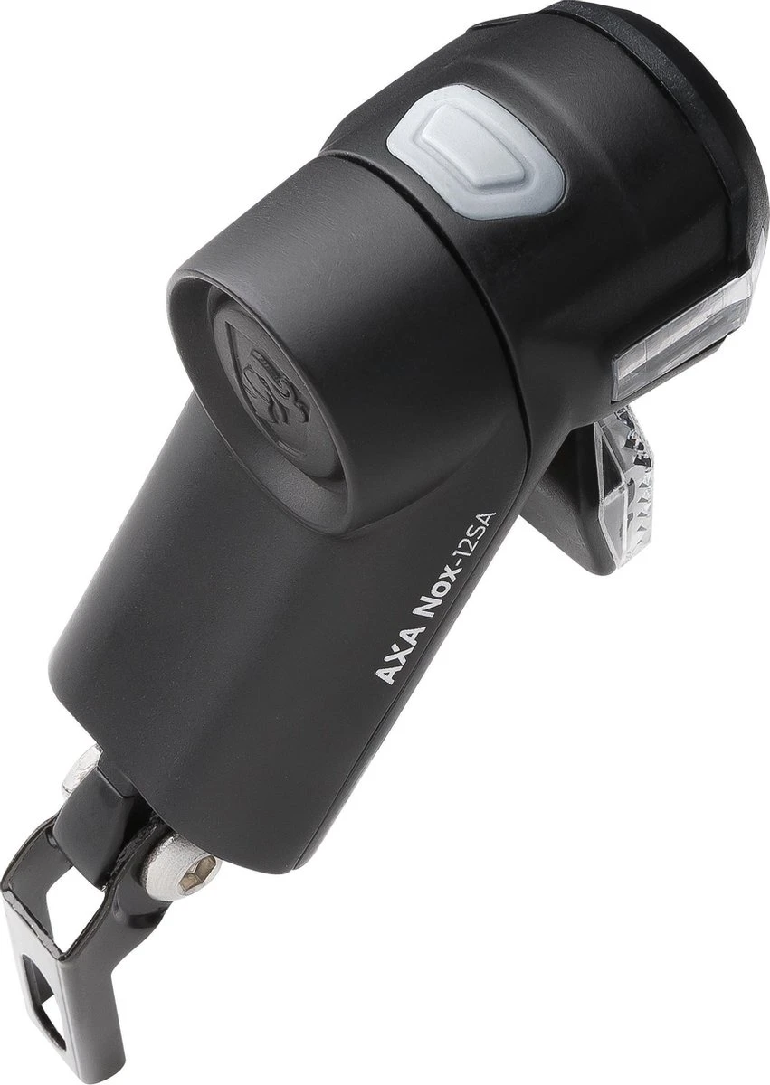 AXA Nox Sport 12 Lux - Fietslamp Voorlicht - LED Koplamp - Fietsverlichting Op Batterij - Zwart 5 AXA Nox Sport 12 Lux - Fietslamp Voorlicht - LED Koplamp - Fietsverlichting Op Batterij - Zwart - Afbeelding 3