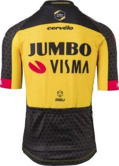 AGU Replica Fietsshirt Team Jumbo Visma Heren - Geel - XXL -Fietsaccessoires Winkel 863x1200