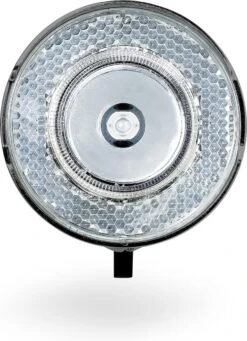 AXA 706 15 Lux - Fietslamp Voorlicht - LED Koplamp - Fietsverlichting Op Batterij - Chrome -Fietsaccessoires Winkel 870x1200