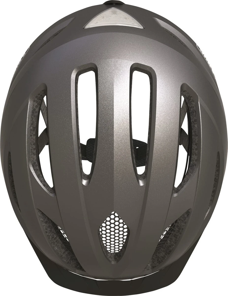 ABUS Pedelec 1.2 Fietshelm – Sparkling Titan – Maat M (52-57 Cm) NTA Gekeurd – Geschikt Voor High Speed E-bikes En Snorfietsen 6 ABUS Pedelec 1.2 Fietshelm – Sparkling Titan – Maat M (52-57 Cm) NTA Gekeurd – Geschikt Voor High Speed E-bikes En Snorfietsen - Afbeelding 4