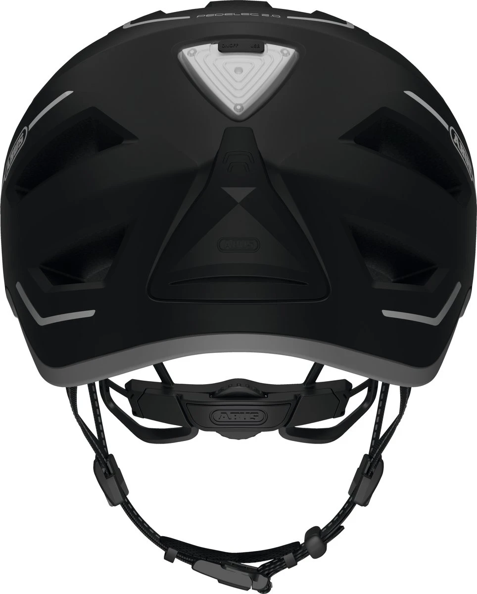 ABUS Pedelec 2.0 Fietshelm - Maat L (56-62 Cm) - Velvet Black 6 ABUS Pedelec 2.0 Fietshelm - Maat L (56-62 Cm) - Velvet Black - Afbeelding 4