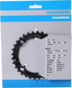 Kettingblad 32T Shimano Deore FC-M480 - Zwart -Fietsaccessoires Winkel 977x1200 1