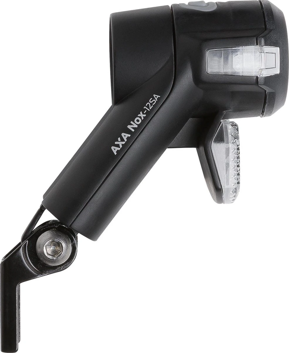 AXA Nox Sport 12 Lux - Fietslamp Voorlicht - LED Koplamp - Fietsverlichting Op Batterij - Zwart 4 AXA Nox Sport 12 Lux - Fietslamp Voorlicht - LED Koplamp - Fietsverlichting Op Batterij - Zwart - Afbeelding 2